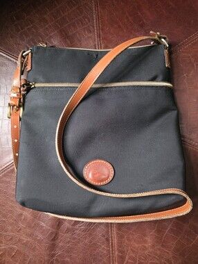 Dooney & Bourke Nylon And Vechetta Leather Crossbody